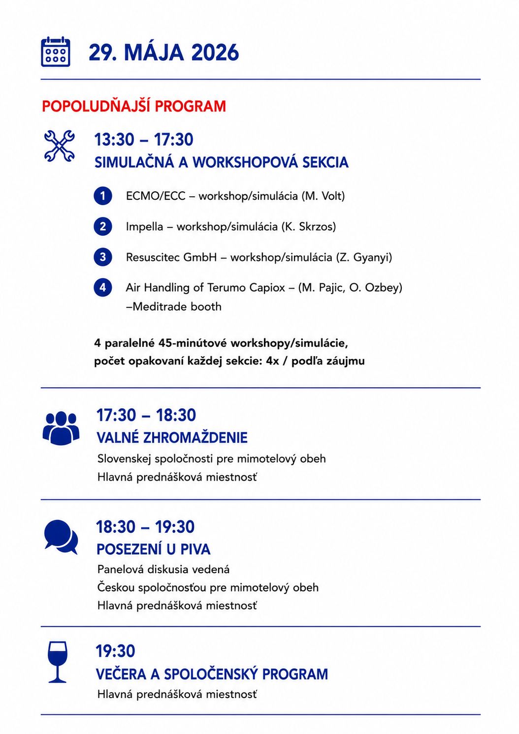 Program kongresu 2